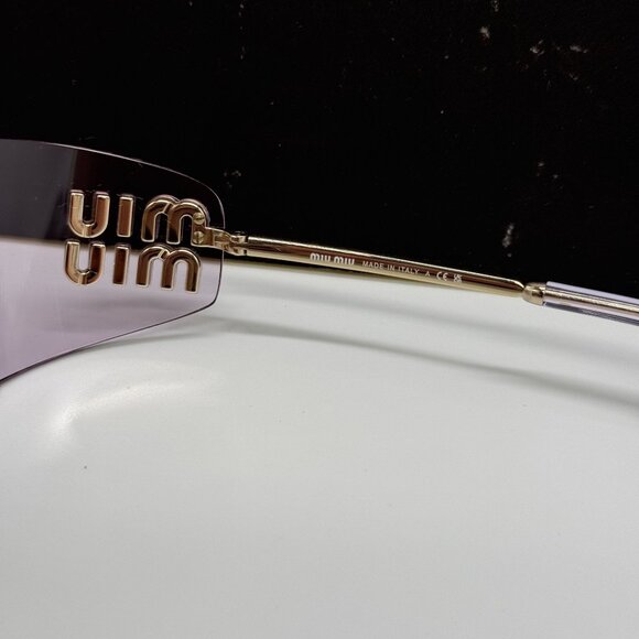 NEW MIU MIU MUA51S ZVN90O PINK SUNGLASSES WOMEN MU A51S, SMU A51 main image 12
